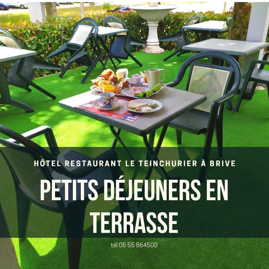 Logis Hotel Noemys Brive - Restaurant Le Teinchurier Buitenkant foto